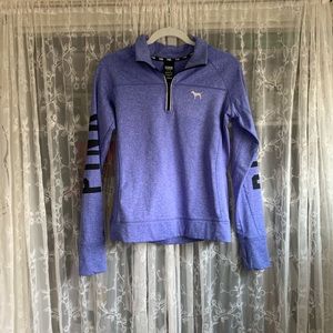 PINK Victoria Secret 3/4 zip pullover.
